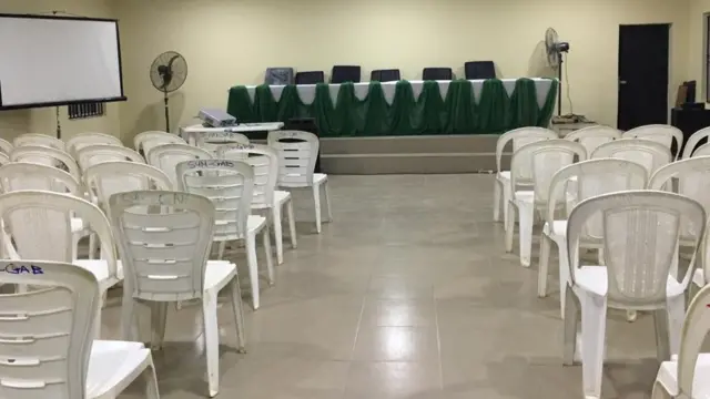 Gbọngan ibiti wọn ti fẹ kede ibo