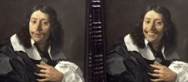 ชายในภาพวาด