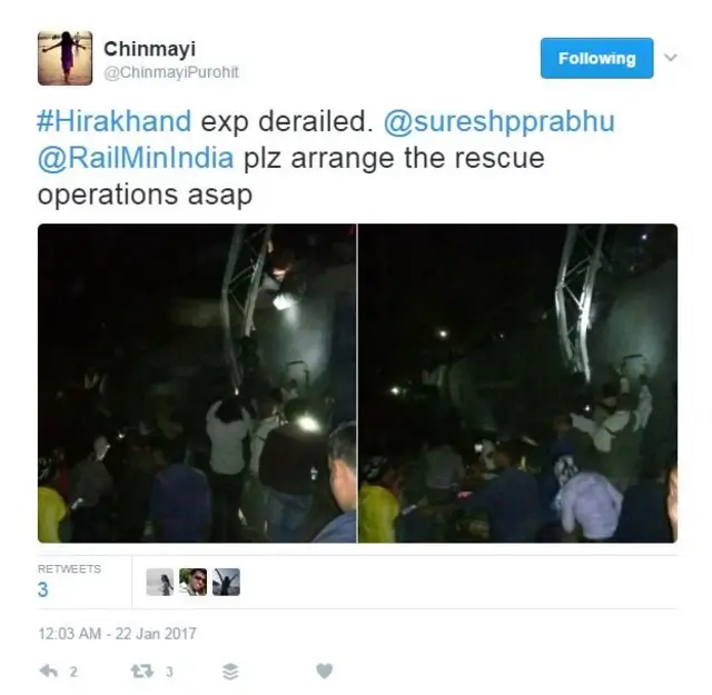 चिन्मई पुरोहित का ट्वीट