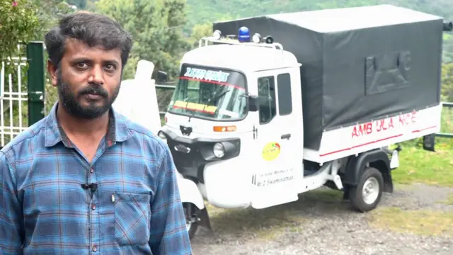 Auto Ambulance in the remote villages on Nilgiris