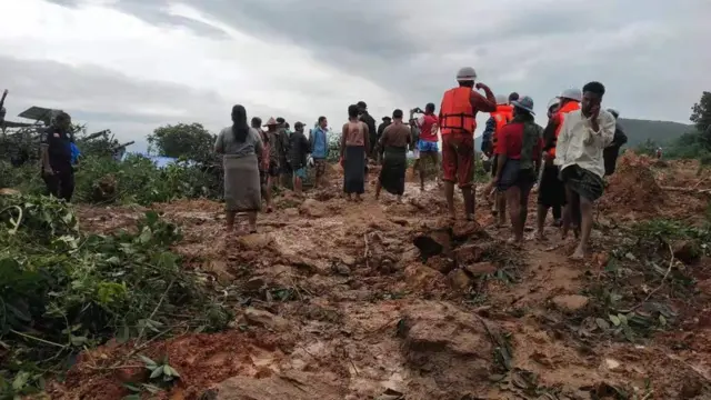ပျောက်ဆုံးနေသူတွေကိုလည်း ဆက်လက်ရှာဖွေနေရ