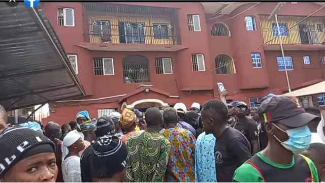 Awọn agbẹkọya to n se iwọde