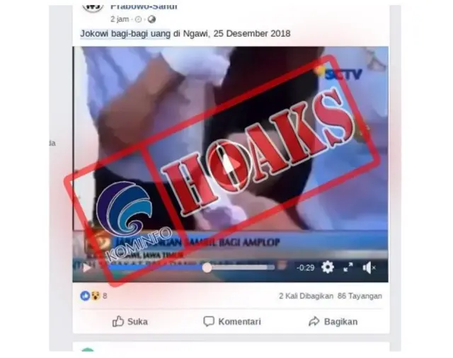 Jokowi bagi-bagi uang