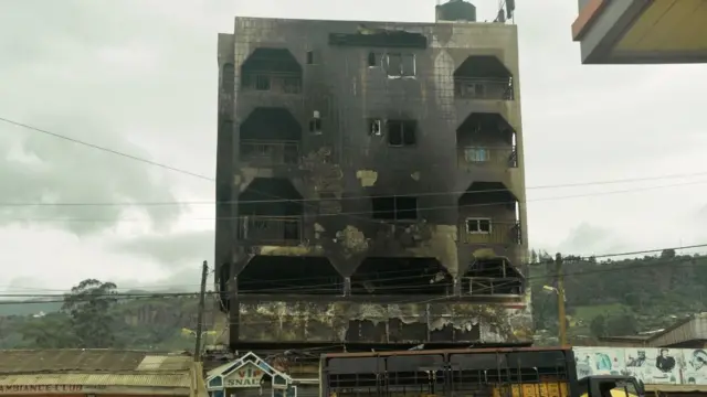 Bamenda Hotel wey don burn