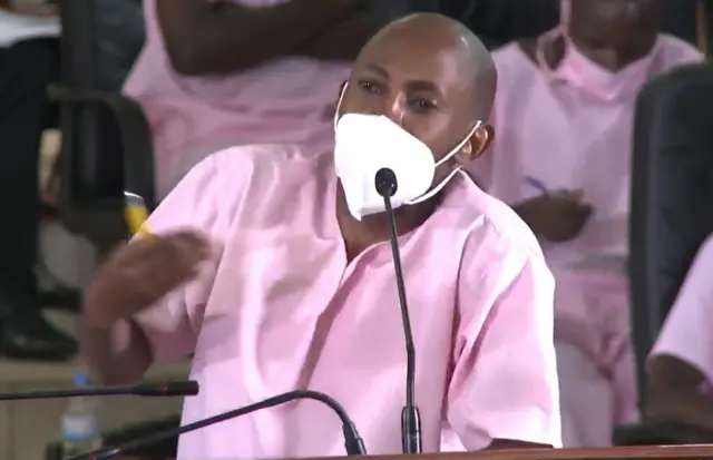 Callixte Nsabimana uzwi nka Sankara yavuze ko yari yungirije Rusesabagina muri MRCD