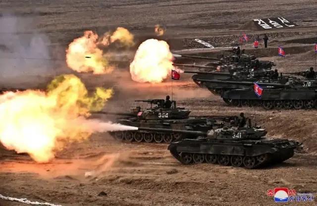 Shimoliy Koreya armiyasidagi qurollarning aksari - eskirgan Rossiya va Xitoy mahsulotlari.