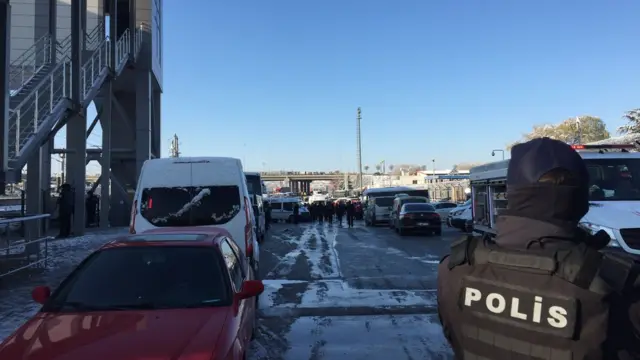 Ankara'da YHT kazası