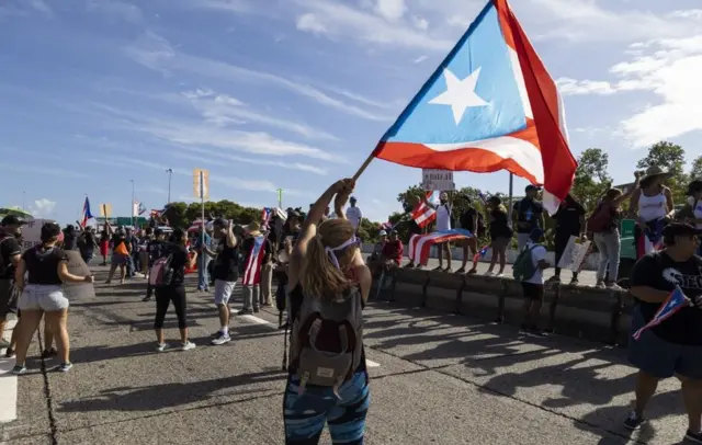 Protestas en Puerto Rico