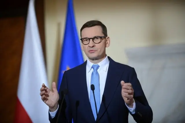 Thủ tướng Ba Lan Mateusz Morawiecki