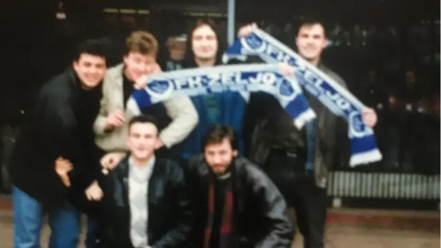 Boško i Amir su bili veliki navijački sarajevskog fudbalskog kluba Željezničar