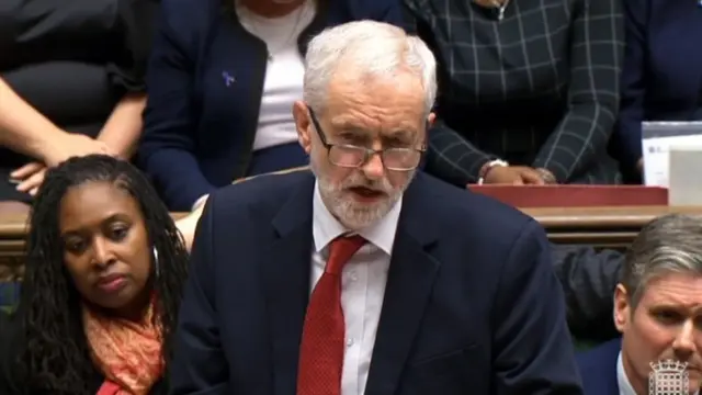 મુખ્ય વિપક્ષ લેબર પાર્ટીના નેતા જેરેમી કોર્બેન