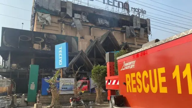 تباہ شدہ عمارت