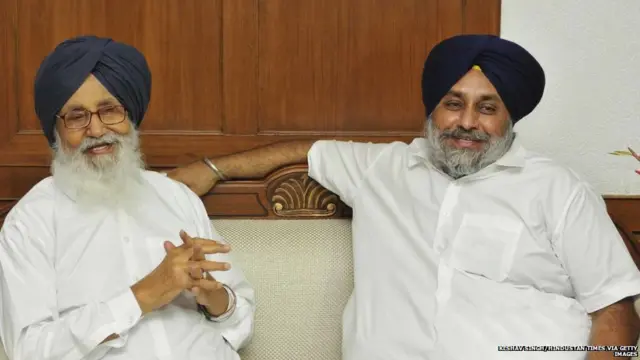 Parkash Singh Badal, Sukhbir Singh Badal