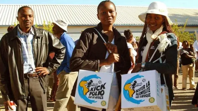 Chanjo ya polio hutolewa kote barani Afrika