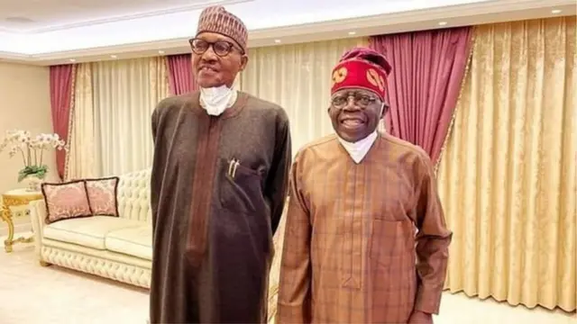 President Buhari visits Tinubu