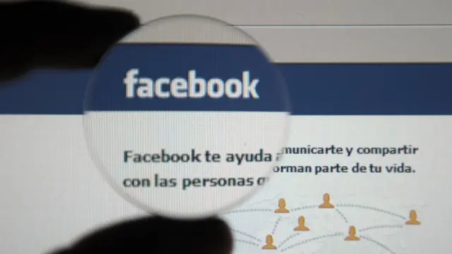 Pantalla de inicio de Facebook.