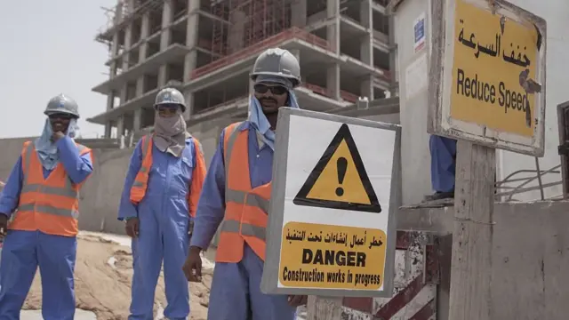 Katar'daki göçmen işçiler