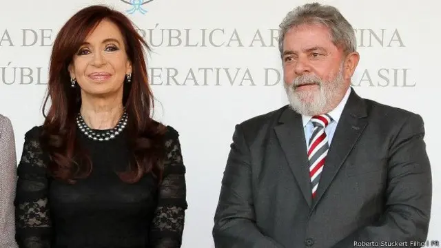 Cristina Kirshner e Lula