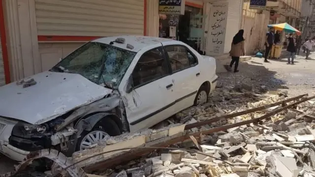 زلزله در مسجد سلیمان