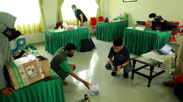 robot, anak, disabilitas, difabel, makassar