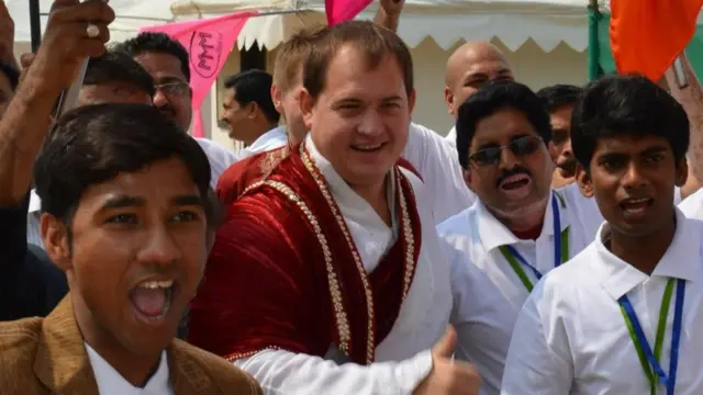 Алексей Муратов в Индии