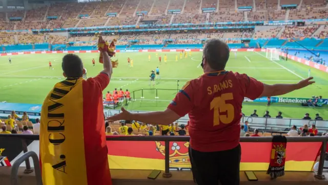 Испанские болельщики