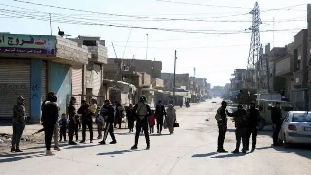 सीरिया के हसाका शहर में पिछले गुरुवार से संघर्ष हो रहा है