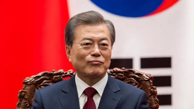 South Korean President Moon Jae-In