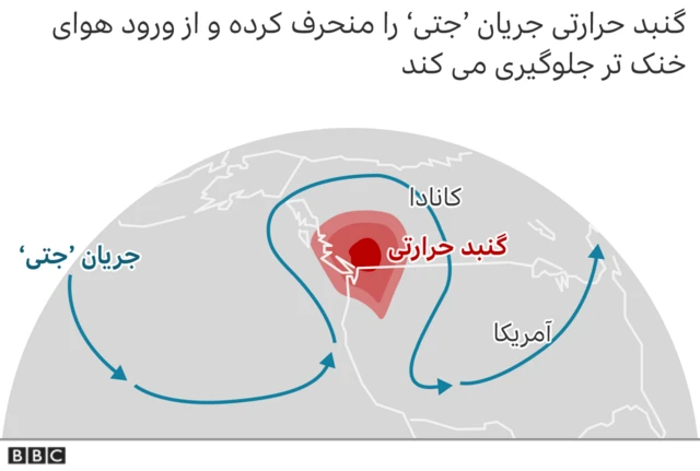 گرمای هوا در کانادا