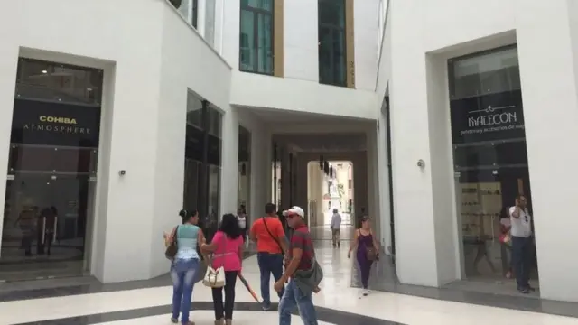 Galerías de La Manzana de Gómez.