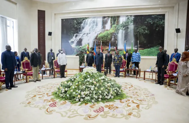 Inama yahuje abakuru b'ibihugu byo mu karere i Bujumbura