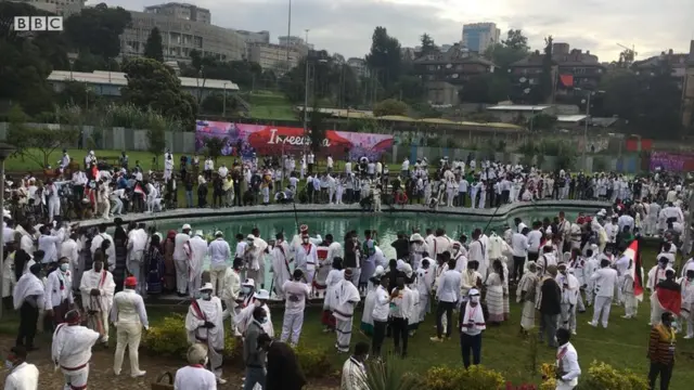 ኣከባብራ በዓል ኢሬቻ ብስእሊ