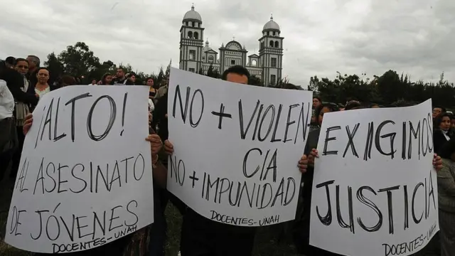 Protestas en Honduras