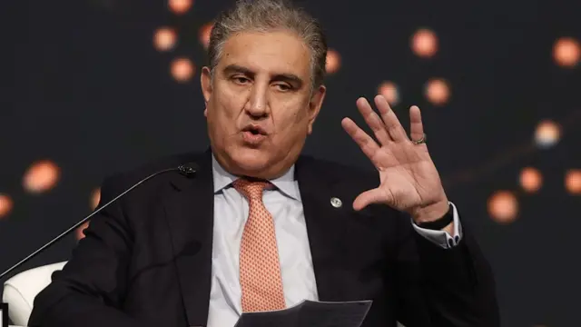 পাকিস্তানের পররাষ্ট্র মন্ত্রী শাহ মাহমুদ কোরেশি