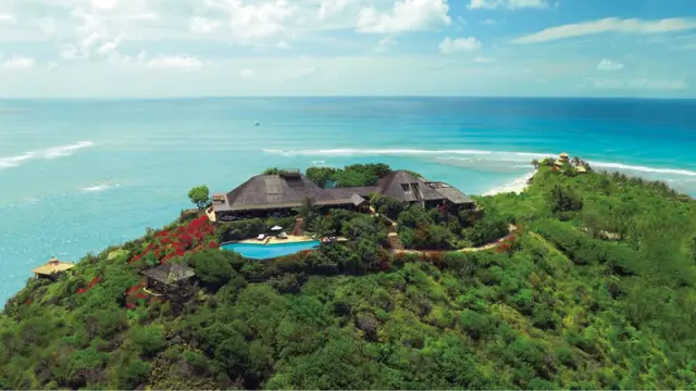 Особняк Ричарда Брэнсона на острове Некер, 2011 год