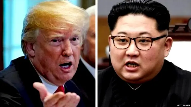 डोनल्ड ट्रंप, किम जोंग उन