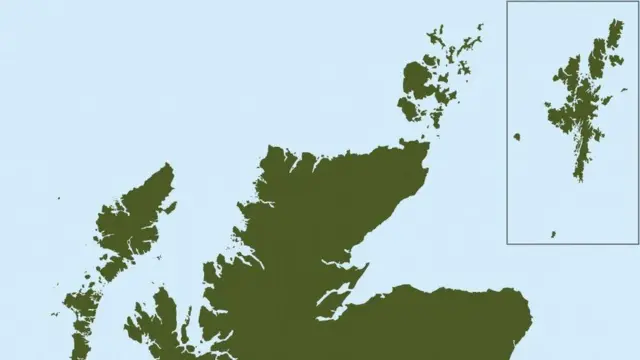 Карта Шотландии