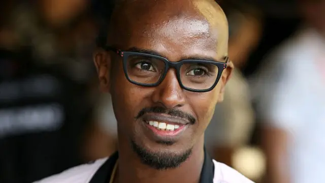 El corredor británico Mo Farah