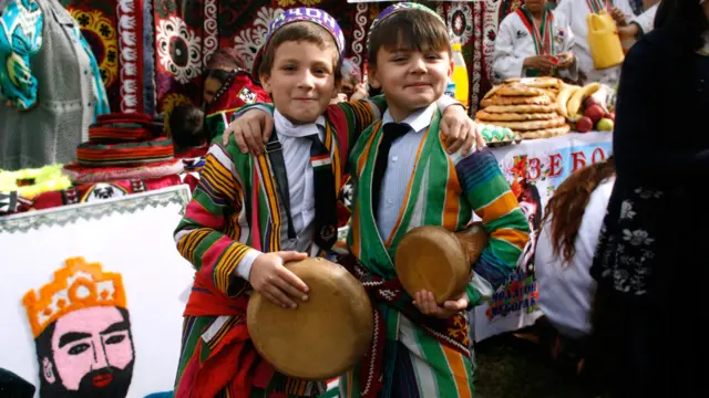 د تاجکستان کولاب سیمه کې د نوروز جشن