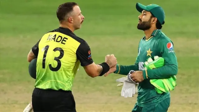 वेड ने पाकिस्तान के ख़िलाफ़ सेमीफ़ाइनल में 19वें ओवर की अंतिम तीन गेंदों पर तीन छक्के जड़कर पाकिस्तान के जबड़े से मैच छीन लिया था