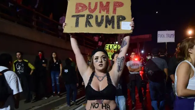 Trump protesto