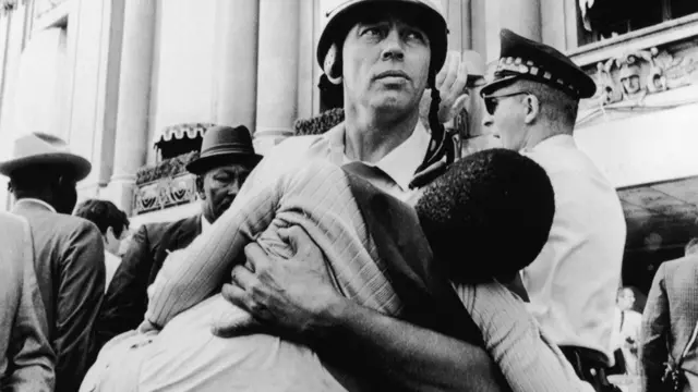 En la Convención Demócrata en Chicago en 1968 se produjeron numerosas protestas.