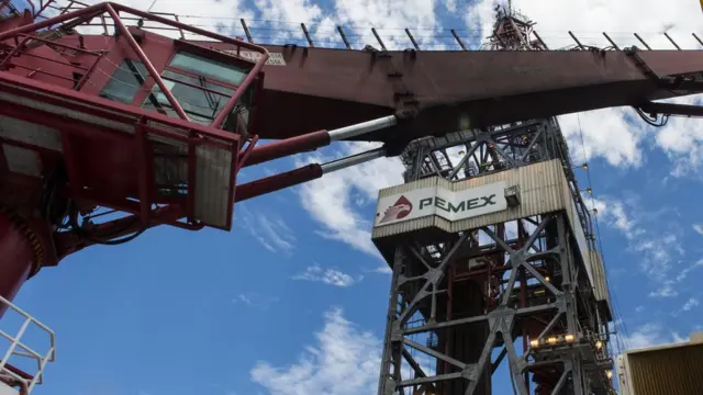 Plataforma petrolera de Pemex