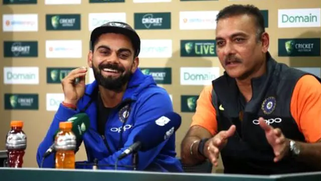 विराट कोहली, रवि शास्त्री