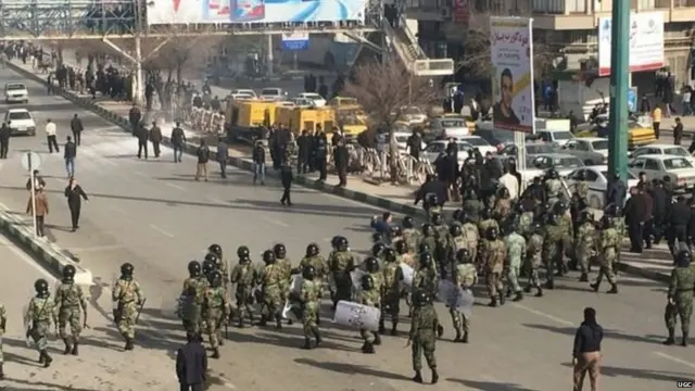 ईरान में विरोध प्रदर्शन