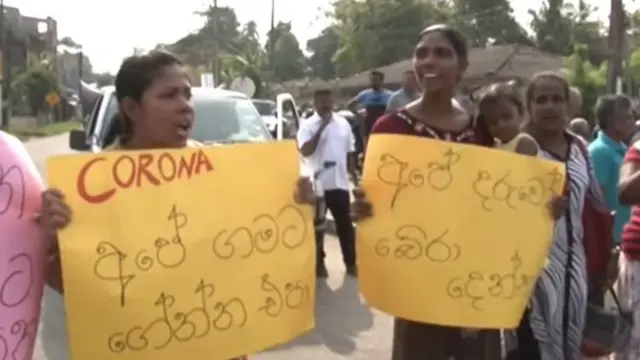 கொரோனா வைரஸை கட்டுப்படுத்த இலங்கையில் ஊரடங்கு சட்டம்