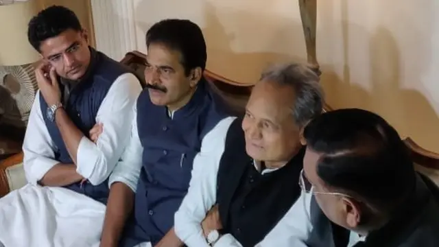 सचिन पायलट और अशोक गहलोत