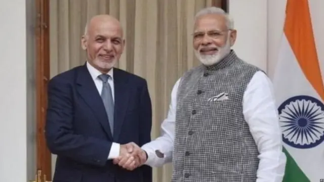 नरेंद्र मोदी और हामिद करजई