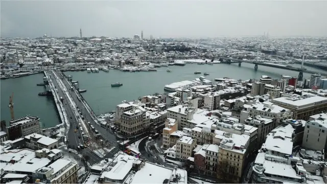 İstanbul kar yağışı