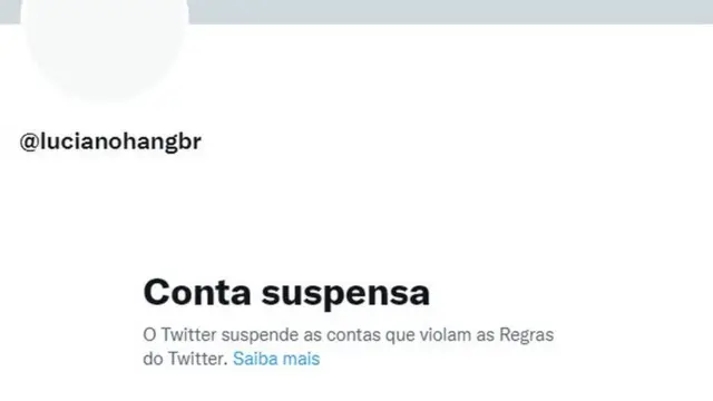 Capa do perfilonabet suporteLuciano Hang no Twitter